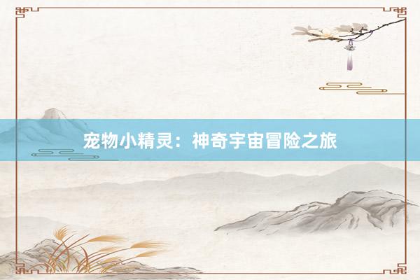 宠物小精灵:神奇宇宙冒险之旅
